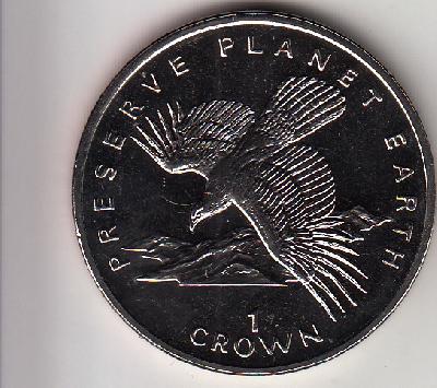 Beschrijving: 1 Crown  SPANISH EAGLE